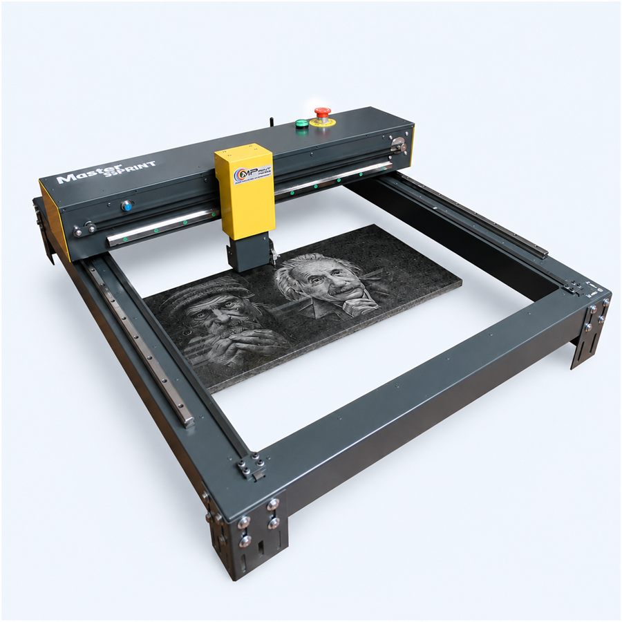 MPrint engraving machine for granite engraving