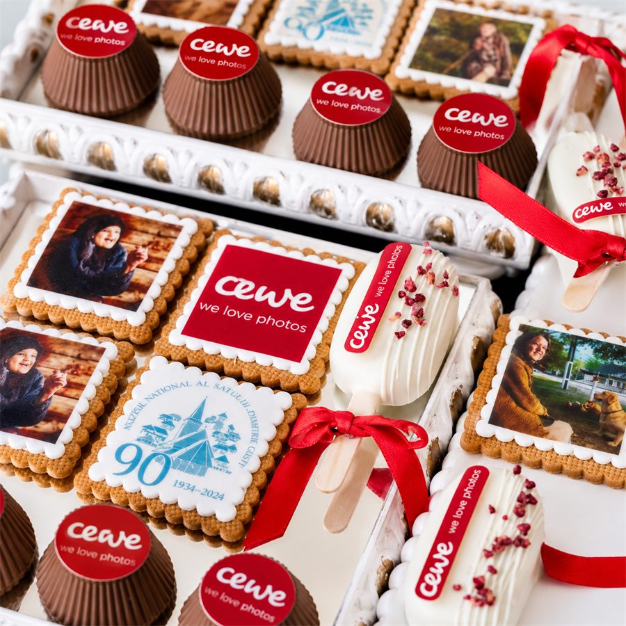 Gift gingerbread with full-color edible printing